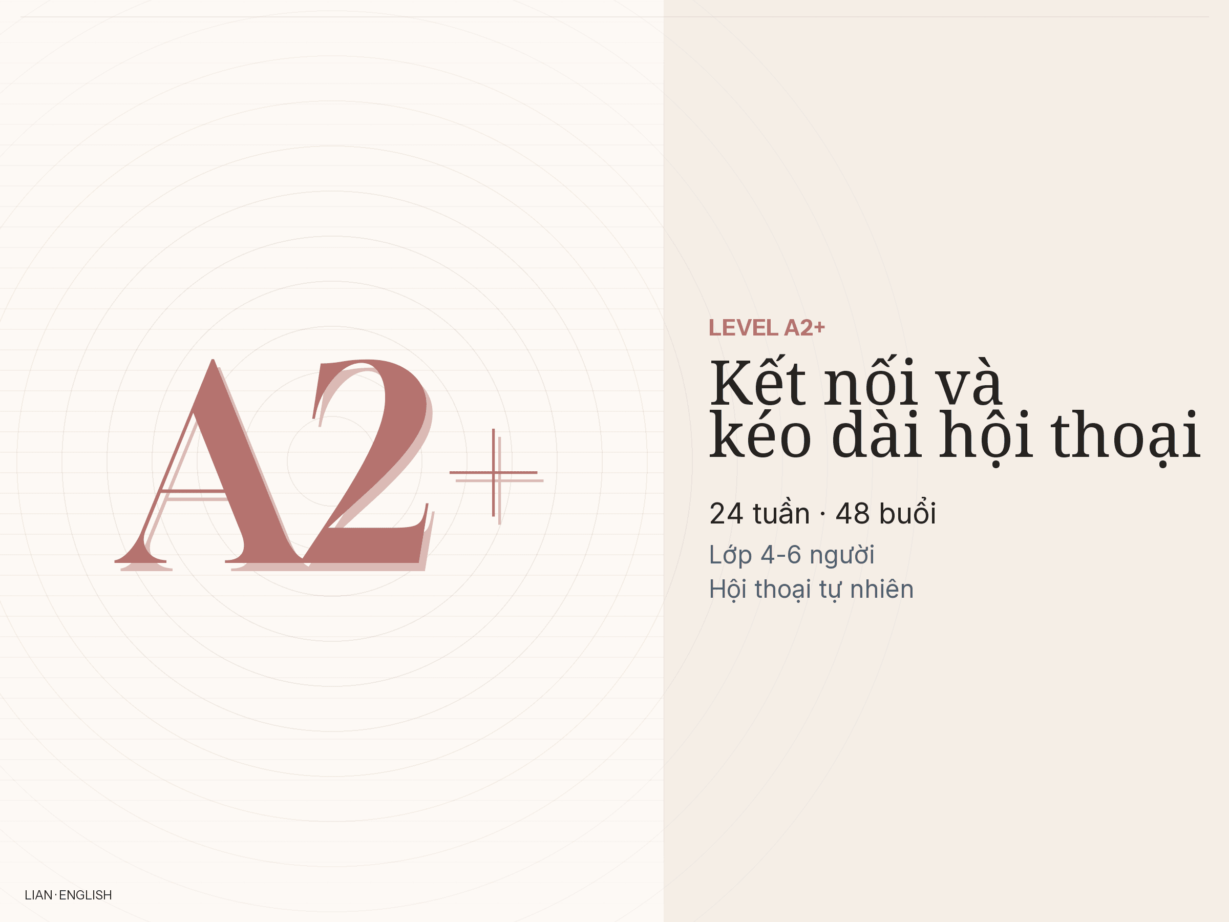 Kết Nối & Kéo Dài Hội Thoại A2+