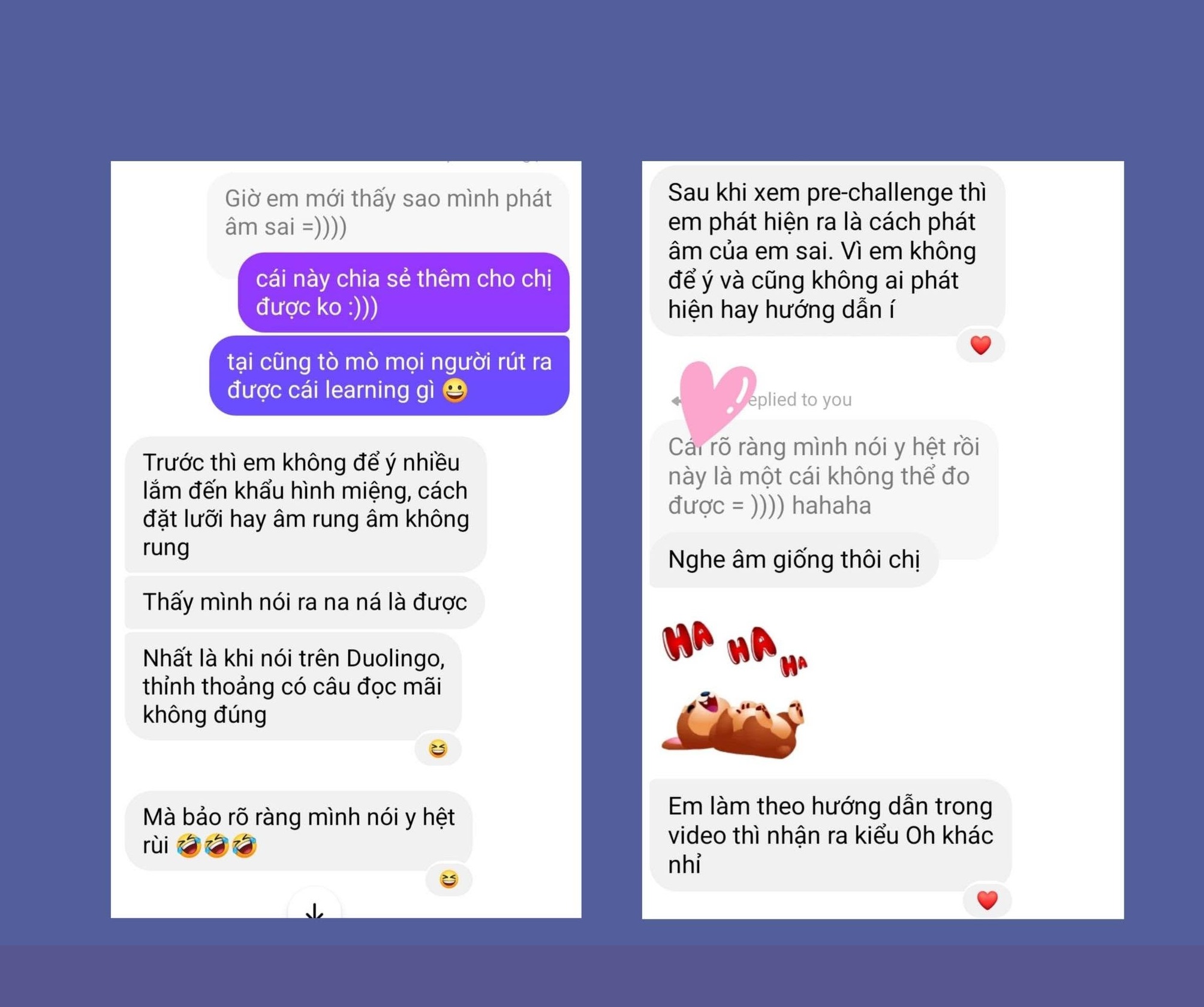 Feedback từ học viên